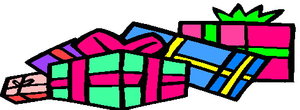 Cliparts Kerstmis Kerst cadeaus 
