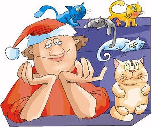 Cliparts Kerstmis Kerst dieren 