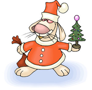 Cliparts Kerstmis Kerst dieren 