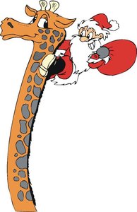 Cliparts Kerstmis Kerst dieren 