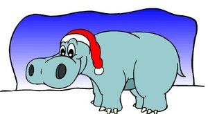 Cliparts Kerstmis Kerst dieren 