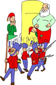 Cliparts Kerstmis Kerst elfen 