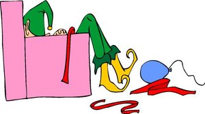 Cliparts Kerstmis Kerst elfen 