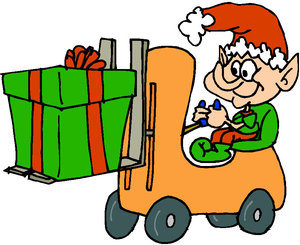 Cliparts Kerstmis Kerst elfen 