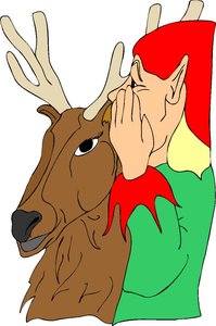 Cliparts Kerstmis Kerst elfen 