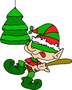 Cliparts Kerstmis Kerst elfen 