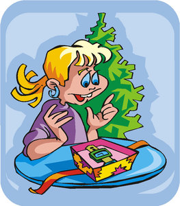 Cliparts Kerstmis Kerst kinderen 