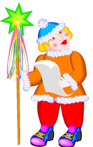 Cliparts Kerstmis Kerst kinderen 