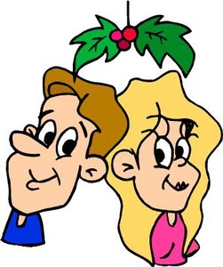 Cliparts Kerstmis Kerst mistletoe 