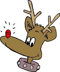 Cliparts Kerstmis Kerst rendieren 