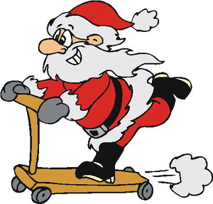 Cliparts Kerstmis Kerst sport 