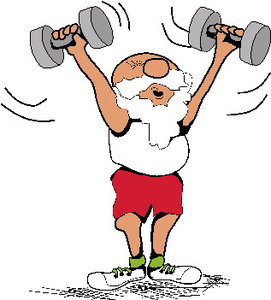 Cliparts Kerstmis Kerst sport 