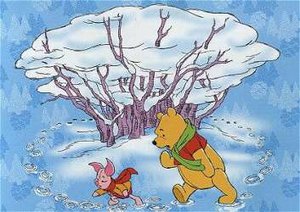 Cliparts Kerstmis Kerst winnie de pooh 