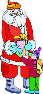 Cliparts Kerstmis Kerstmannen 