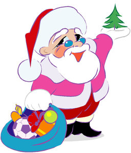Cliparts Kerstmis Kerstmannen 