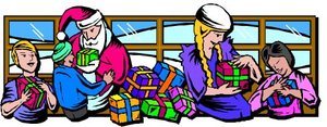 Cliparts Kerstmis Kerstmannen 