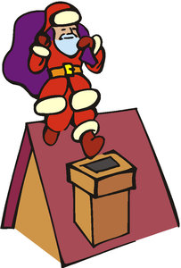 Cliparts Kerstmis Kerstmannen 