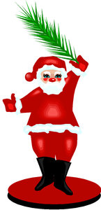 Cliparts Kerstmis Kerstmannen 