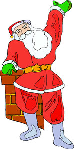 Cliparts Kerstmis Kerstmannen 