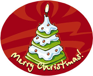 Cliparts Kerstmis Ovaal 