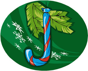 Cliparts Kerstmis Ovaal 