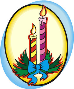 Cliparts Kerstmis Ovaal 