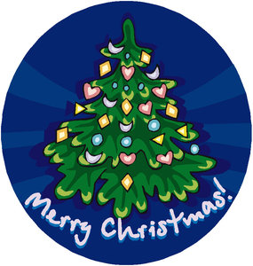 Cliparts Kerstmis Ovaal 