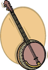 Muziek Cliparts Banjo 