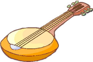 Muziek Cliparts Banjo 