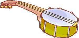 Muziek Cliparts Banjo 
