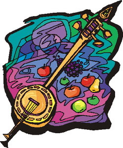 Muziek Cliparts Banjo 