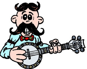 Muziek Cliparts Banjo 