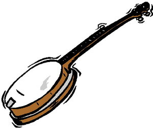 Muziek Cliparts Banjo 