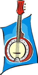 Muziek Cliparts Banjo 