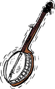 Muziek Cliparts Banjo 