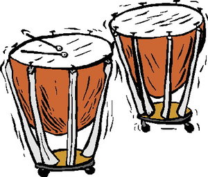 Muziek Cliparts Bongo Bongo Trommels