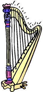 Muziek Cliparts Harpen 