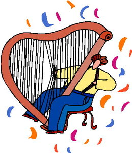 Muziek Cliparts Harpen 