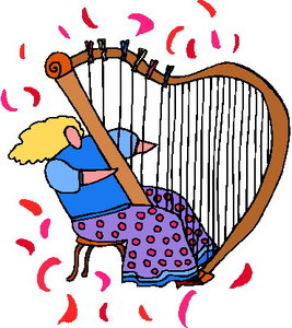 Muziek Cliparts Harpen 
