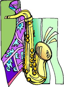 Muziek Cliparts Saxofoons 