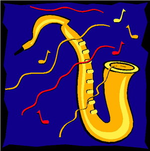 Muziek Cliparts Saxofoons 