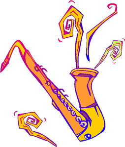 Muziek Cliparts Saxofoons 