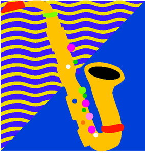 Muziek Cliparts Saxofoons 