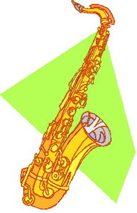 Muziek Cliparts Saxofoons 