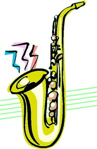 Muziek Cliparts Saxofoons 