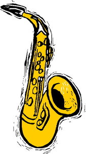 Muziek Cliparts Saxofoons Saxofoon