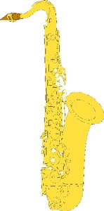 Muziek Cliparts Saxofoons 