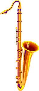 Muziek Cliparts Saxofoons 