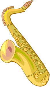 Muziek Cliparts Saxofoons 