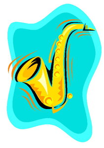 Muziek Cliparts Saxofoons 